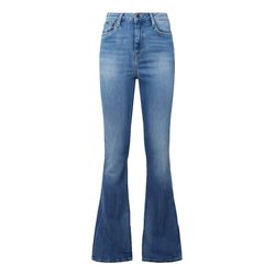 Pepe Jeans London Jean coupe évasée taille haute - Dion - bleu (000)