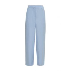 comma Regular fit: wide-leg trousers  - blue (5336)