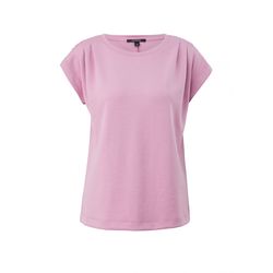 comma T-shirt en jersey interlock - rose (4343)