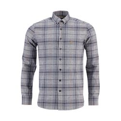 Fynch Hatton Modern fit check shirt - blue (8241)