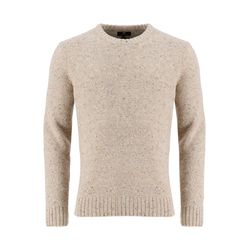 Fynch Hatton Donegal knit sweater - white (823)