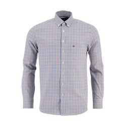 Fynch Hatton Shirt with check pattern - noir (8211)