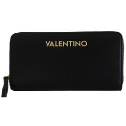 Valentino Portefeuille en cuir zippé - Whisky - noir (001)