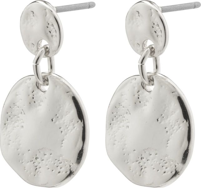 Pilgrim Coin earrings - Energetic - silver (SILVER)