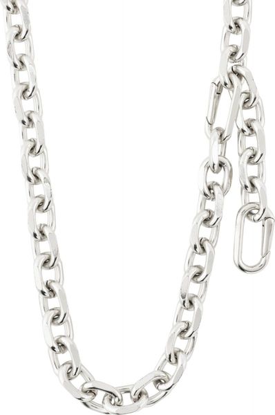 Pilgrim Halskette aus Kabelkette - Euphoric - silver (SILVER)