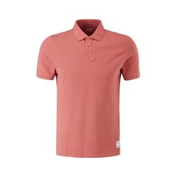 Q/S designed by T-shirt polo classique - rose (4291)