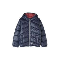 s.Oliver Red Label Quilted jacket with a hood - blue (5952)