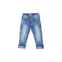 s.Oliver Red Label Brad: Jeans mit Pocket-Stitching - blau (56Z5)