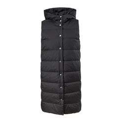 s.Oliver Black Label Long vest with hood - black (9999)