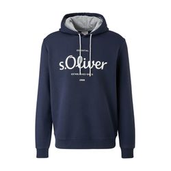 s.Oliver Red Label Sweatshirt with logo print  - blue (5959)