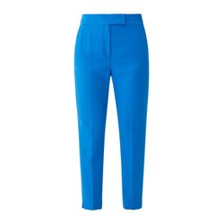s.Oliver Black Label Regular: trousers with a 7/8 length - blue (5545)
