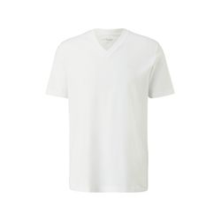 s.Oliver Red Label Jerseyshirt aus Baumwolle  - weiß (0100)