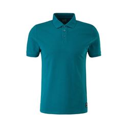 Q/S designed by T-shirt polo classique - bleu (6752)