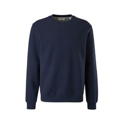 s.Oliver Red Label Sweat-shirt doux à logo - bleu (5959)