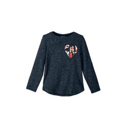 s.Oliver Red Label Longsleeve with sequins  - blue (59W4)