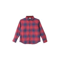s.Oliver Red Label Fine flannel check shirt  - blue (35N3)