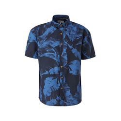 s.Oliver Red Label Relaxed : chemise à motif allover - bleu (59A8)