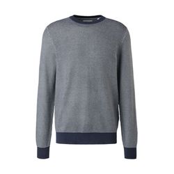 s.Oliver Red Label Pullover mit Two-Tone-Muster  - blau (59X0)