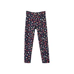 s.Oliver Red Label Thermofleece printed leggings - blue (59A2)