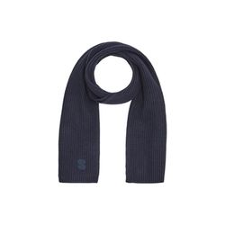 s.Oliver Red Label Écharpe tricotée en laine mélangée - bleu (5959)