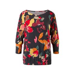s.Oliver Red Label Long sleeve top with all-over print - red/yellow/blue (59A3)