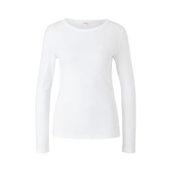 s.Oliver Red Label Long sleeve top - white (0100)