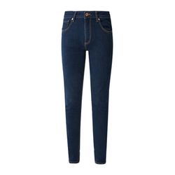 Q/S designed by Slim : jeans en coton stretch - bleu (58Z8)