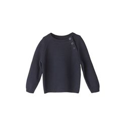 s.Oliver Red Label Jumper with button placket - blue (5952)