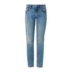 Q/S designed by Regular: Jeans with wash  - blue (56Z7)