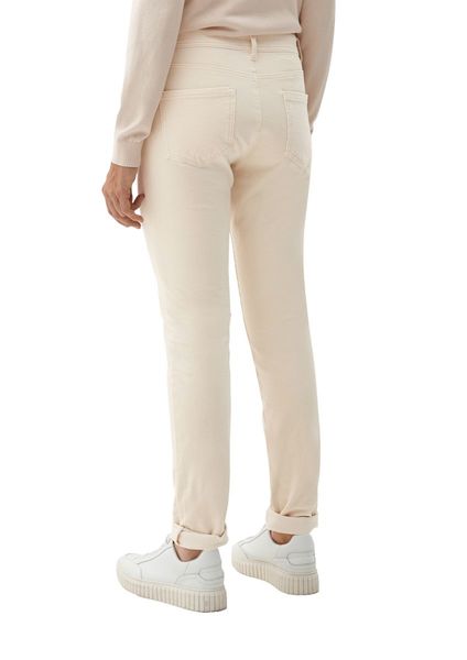 s.Oliver Red Label Slim: fine corduroy pants - beige (8100)