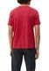 Q/S designed by T-shirt en jersey à détail imprimé - rouge (36D0)