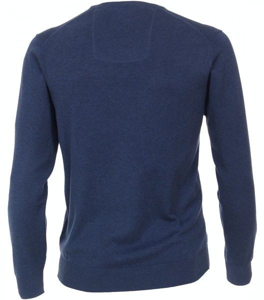 Casamoda V-neck jumper - blue (144)