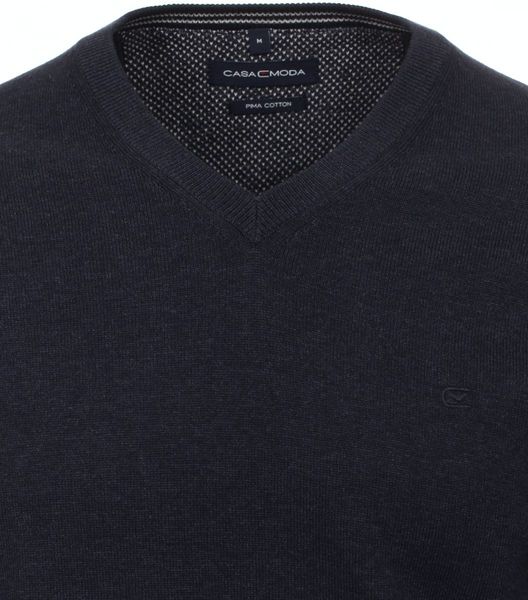 Casamoda V-neck jumper - gray (135)