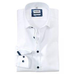 Olymp Level Five body fit Business Shirt - white (00)