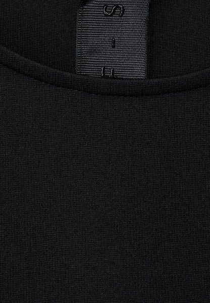 34 Street - schwarz Shirtkleid One - (10001) in Unifarbe