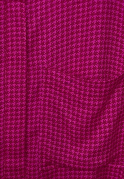 Street One Printbluse in Viskose - pink (24243)
