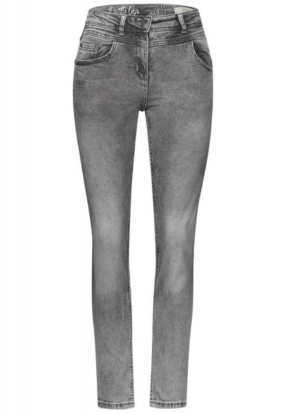 Cecil Slim Fit Jeans - Torono - grau (10316)