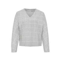 Opus Sweater - Gavini check - gray (8056)