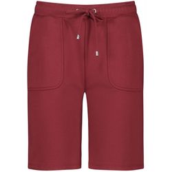 Gerry Weber Casual Shorts aus leichtem Sweat - rot (60692)