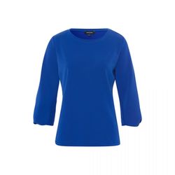 More & More Sweatshirt mit Rundhalsausschnitt - blau (0336)