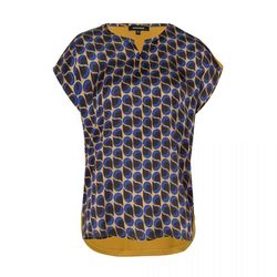 More & More Blouse shirt - yellow/blue (4165)