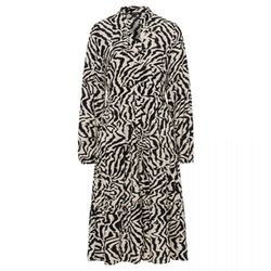 More & More Kleid mit Zebra Dessin - schwarz (2790)