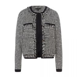 More & More Vichy Check Patch Jacket - black (2790)