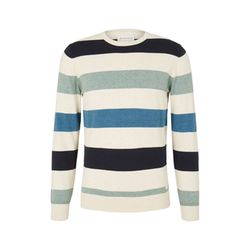 Tom Tailor Striped sweater - green (29090)