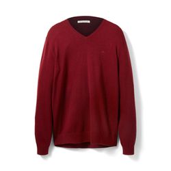 Tom Tailor V-neck sweater - red (30315)