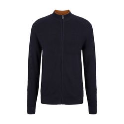 Tom Tailor Knit jacket - blue (13160)