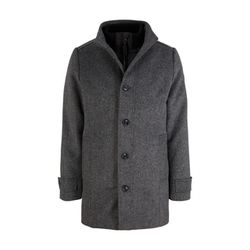 Tom Tailor Manteau en laine mélangée - noir (30500)