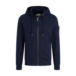 Tom Tailor Hoodie jacket with details  - blue (10668)