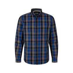 Tom Tailor Checked shirt - blue (30736)