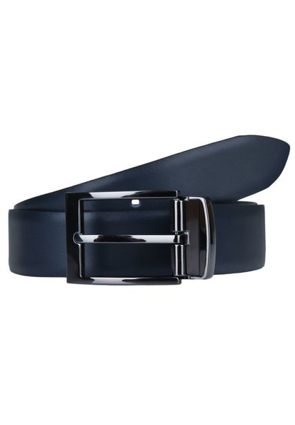 Lloyd Leather belt - blue (54)